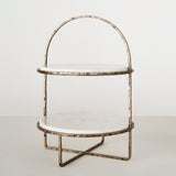 CIBUS 2 TIER CAKE STAND