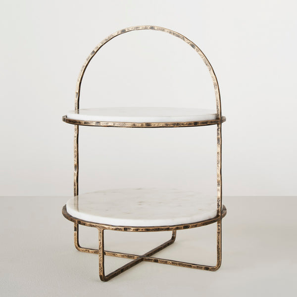 CIBUS 2 TIER CAKE STAND