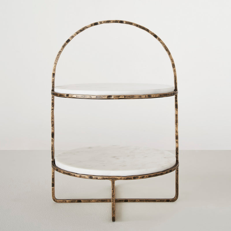 CIBUS 2 TIER CAKE STAND