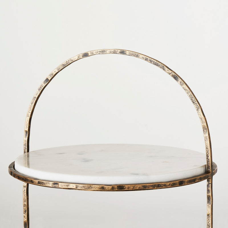 CIBUS 2 TIER CAKE STAND