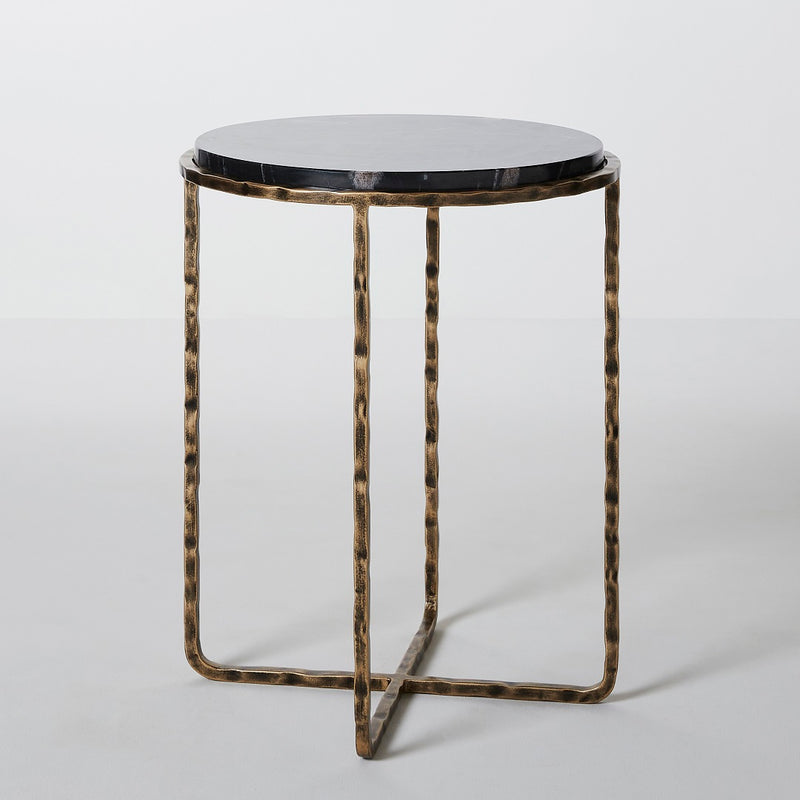 DUO FORGE END TABLES SET OF 2