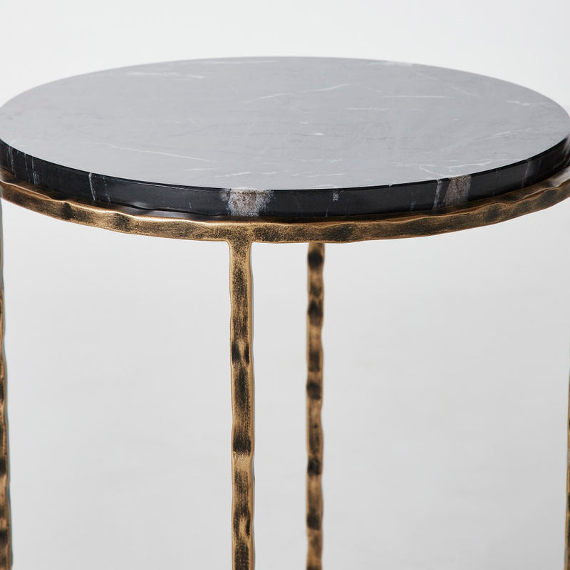 DUO FORGE END TABLES SET OF 2