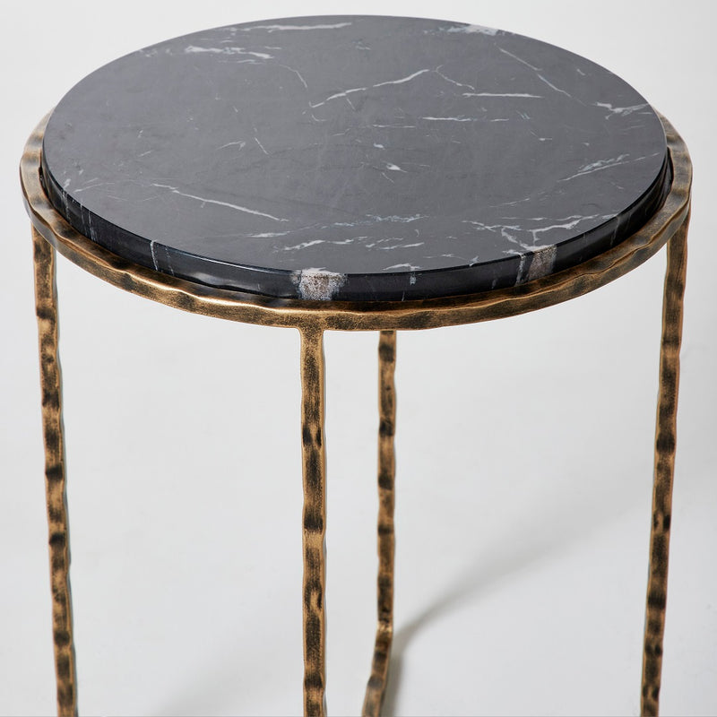 DUO FORGE END TABLES SET OF 2