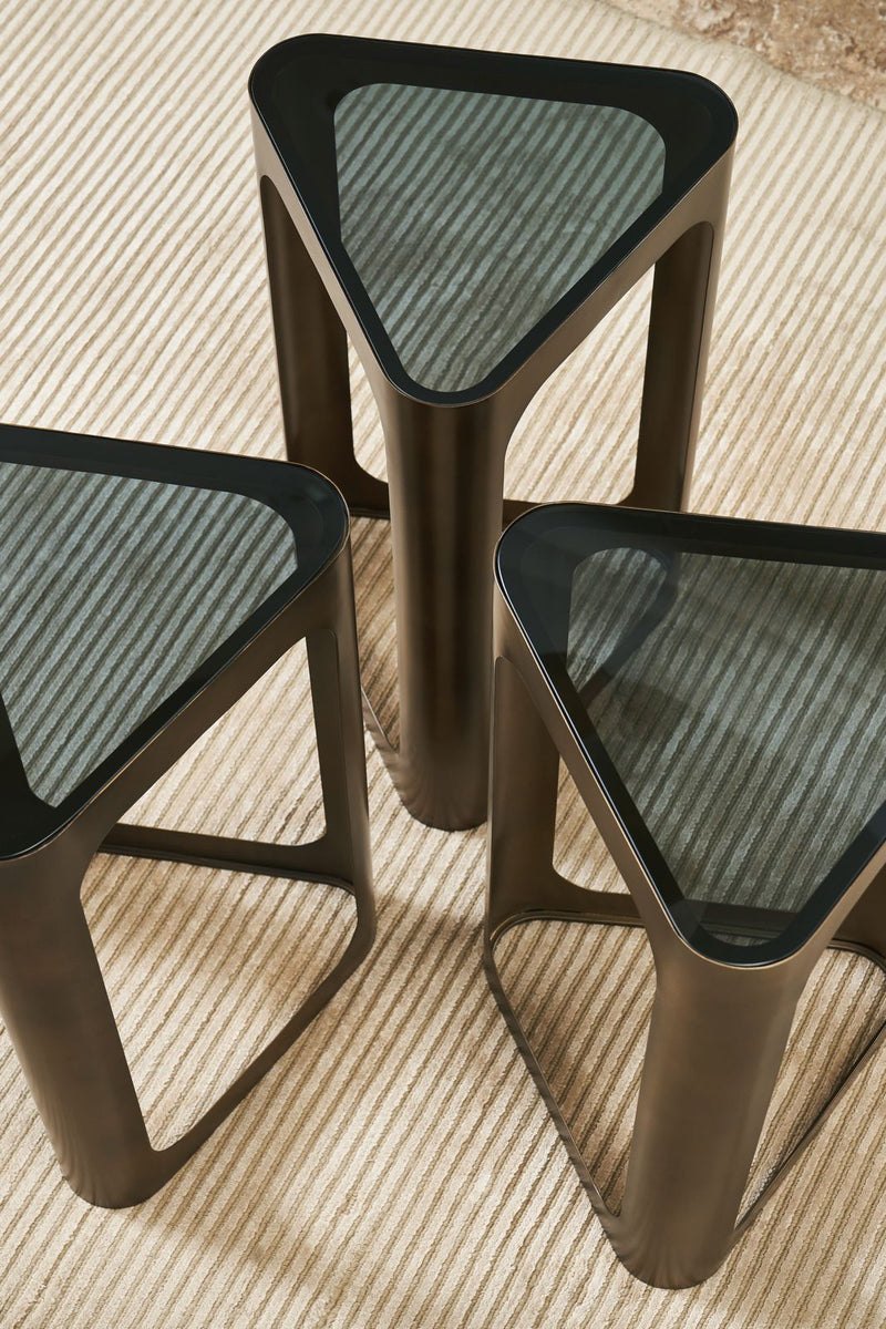 DUSK TRIANGLE ACCENT TABLE
