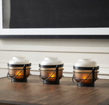 SHIMMERGLOW VOTIVE HOLDER- SET OF 3