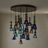 ARGO LAPIS 19 LIGHT CHANDELIER