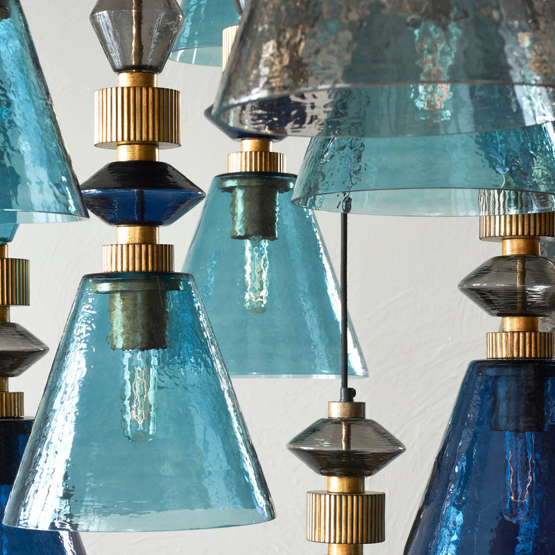 ARGO LAPIS 19 LIGHT CHANDELIER