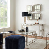 TROUSSE SQUARE MIRROR GOLD