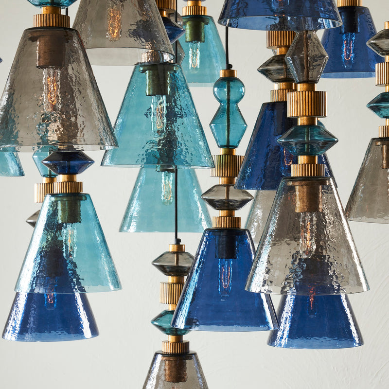 ARGO LAPIS 19 LIGHT CHANDELIER