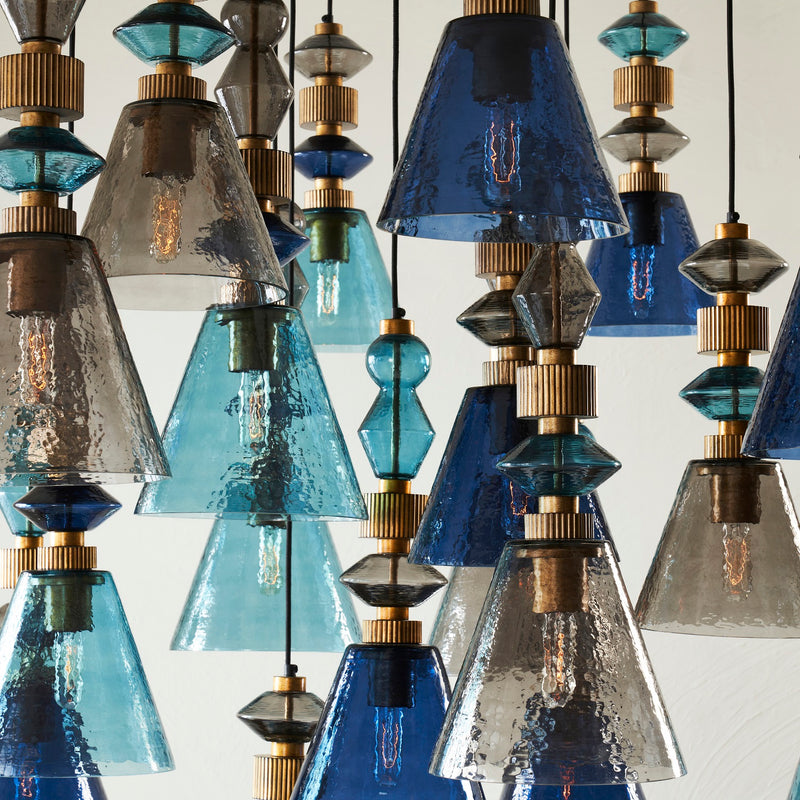 ARGO LAPIS 19 LIGHT CHANDELIER