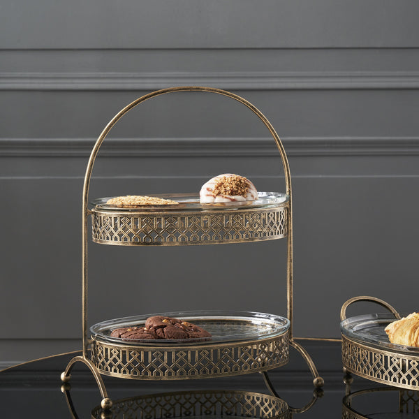 CHRYSUS CAKE & TIERED STAND