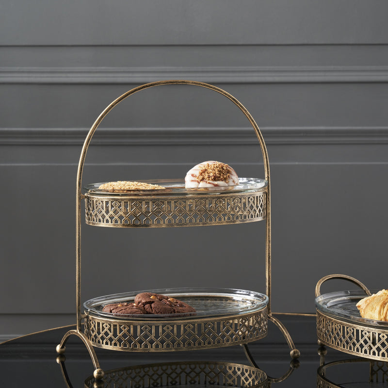 CHRYSUS CAKE & TIERED STAND