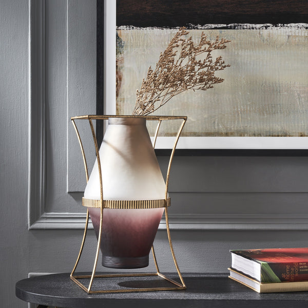 HOURGLASS ROLLING VASE