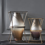 HOURGLASS ROLLING VASE
