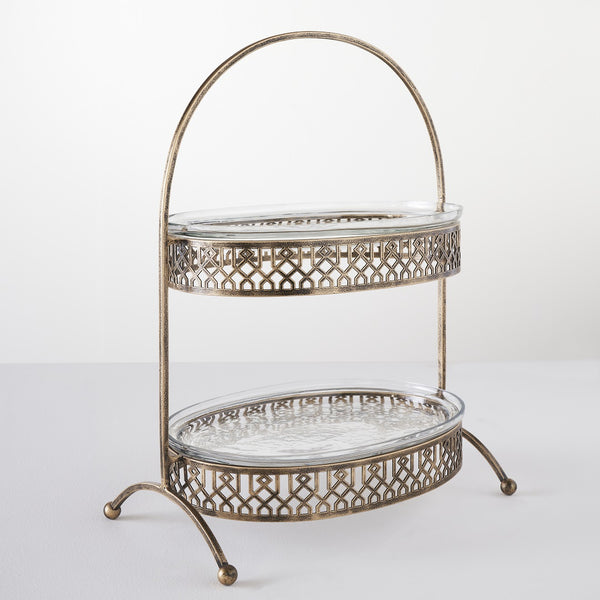 CHRYSUS CAKE & TIERED STAND