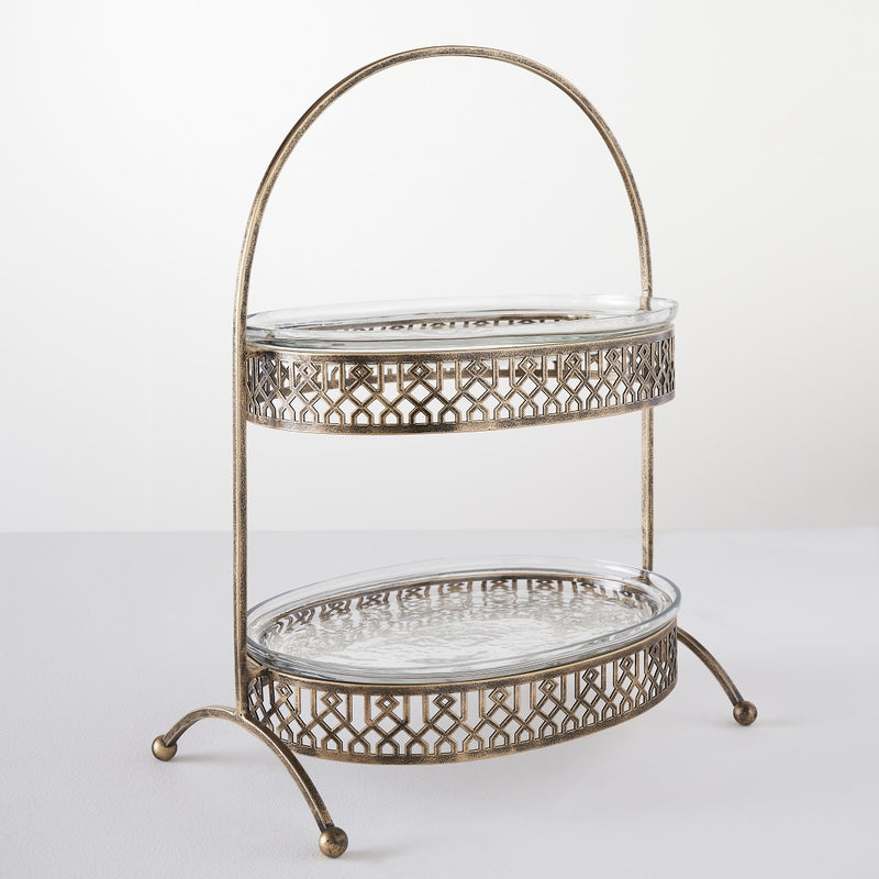 CHRYSUS CAKE & TIERED STAND