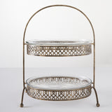 CHRYSUS CAKE & TIERED STAND