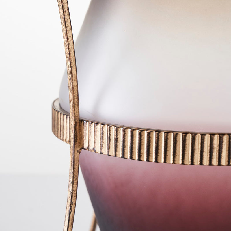 HOURGLASS ROLLING VASE