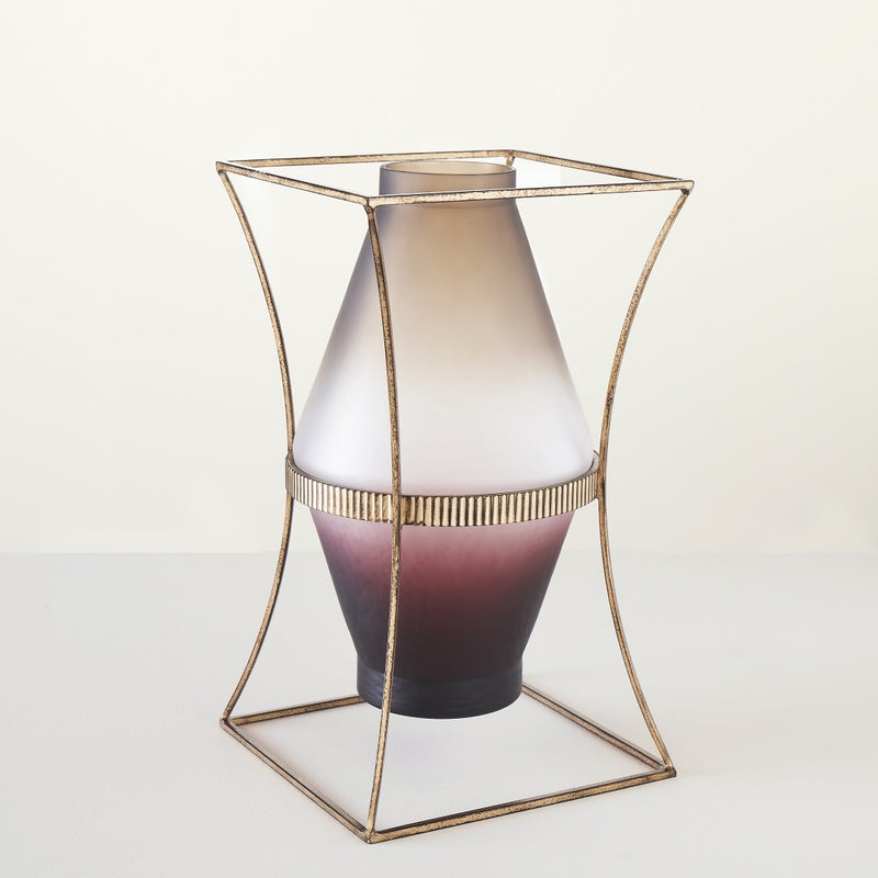HOURGLASS ROLLING VASE