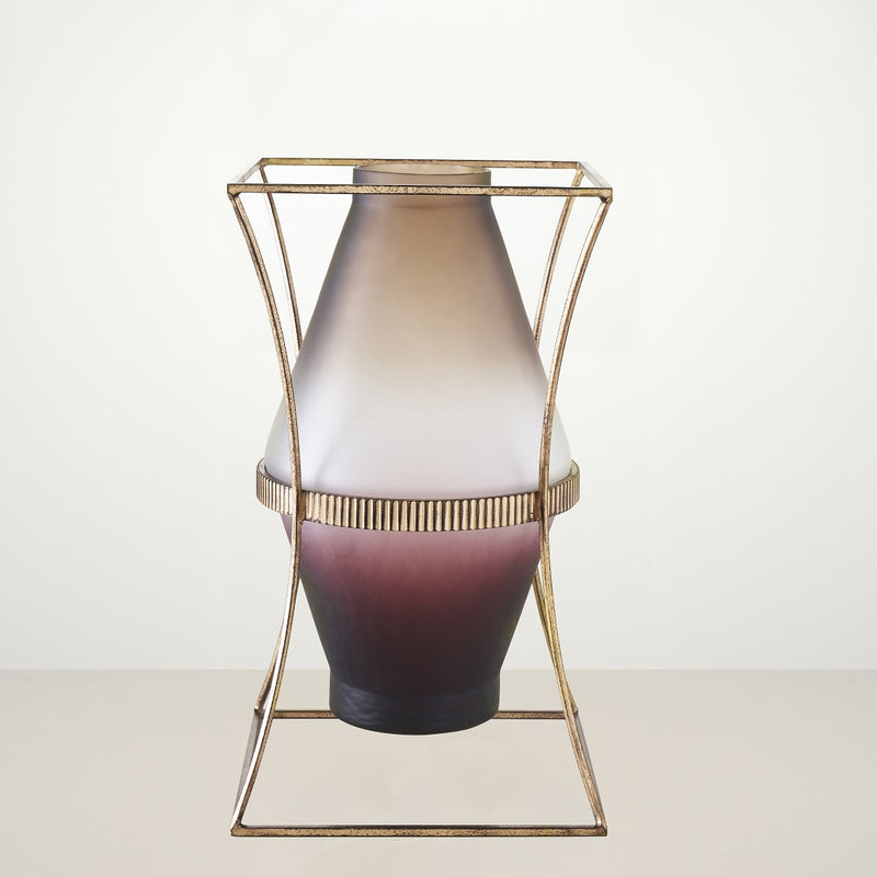 HOURGLASS ROLLING VASE