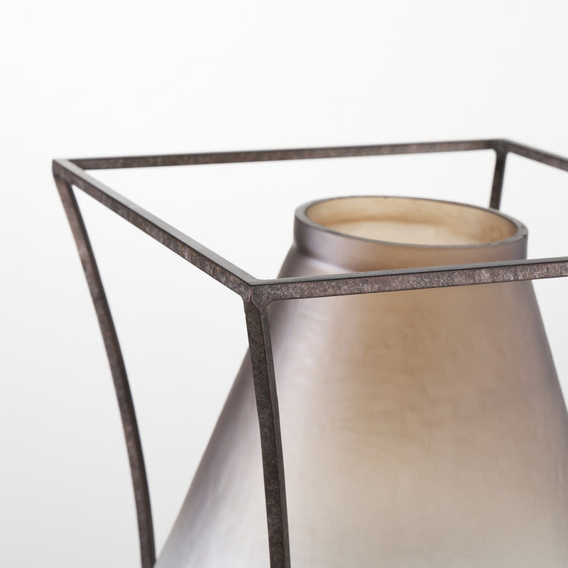HOURGLASS ROLLING VASE