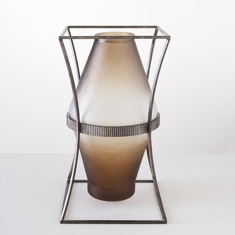 HOURGLASS ROLLING VASE