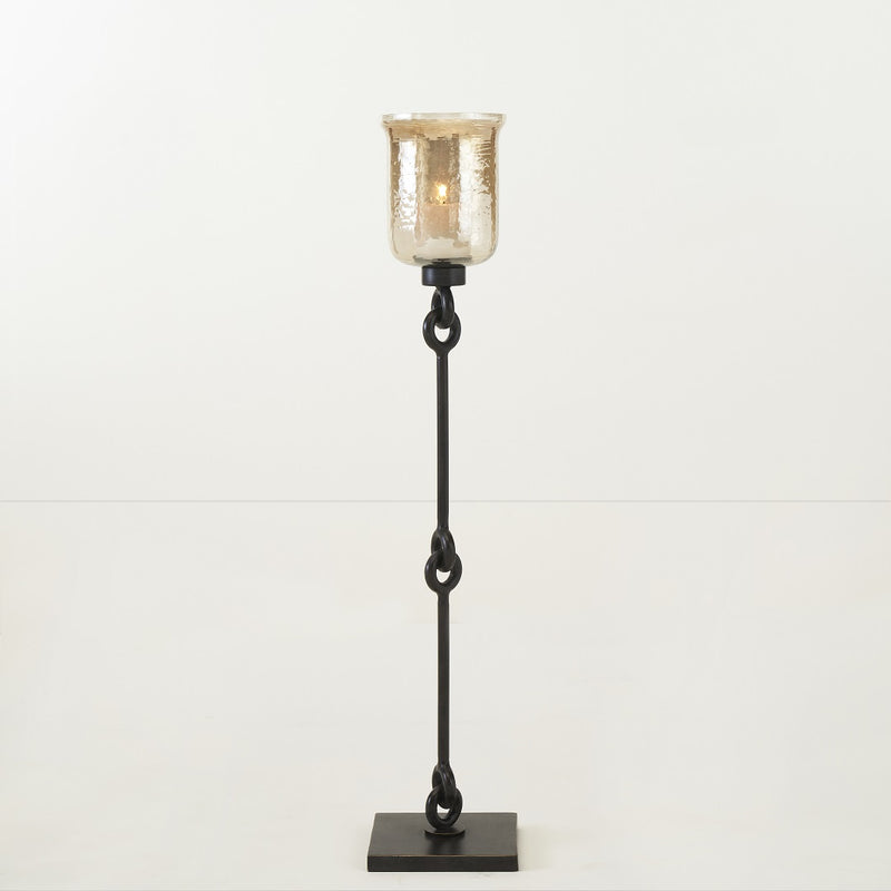 NAUTICAL FLOOR CANDLE HOLDER
