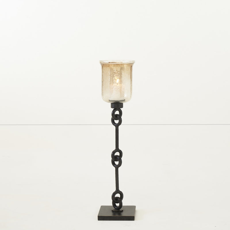 NAUTICAL FLOOR CANDLE HOLDER