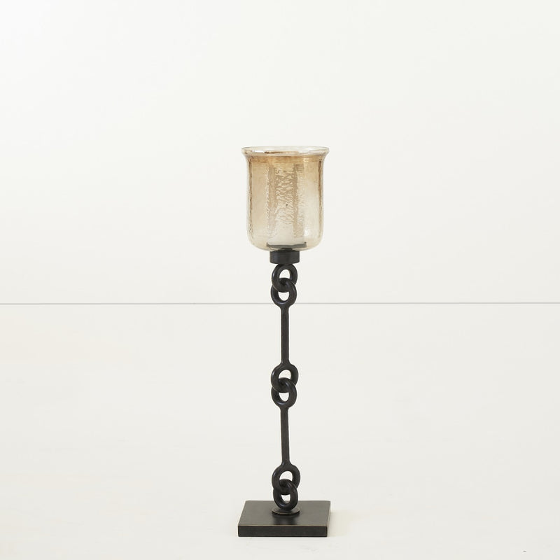 NAUTICAL FLOOR CANDLE HOLDER