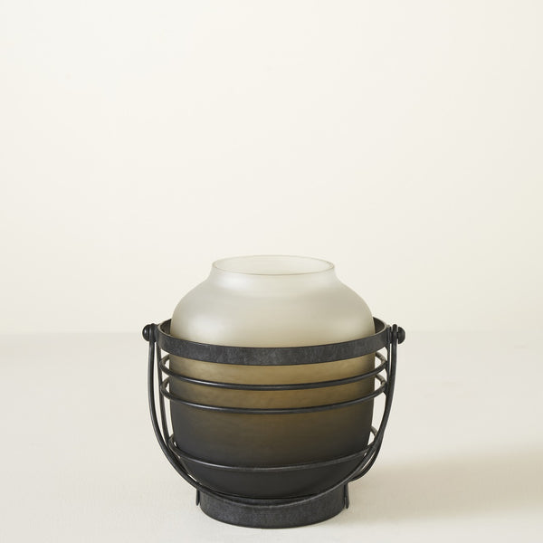 SHIMMER GLOW CANDLE HOLDER- SMALL