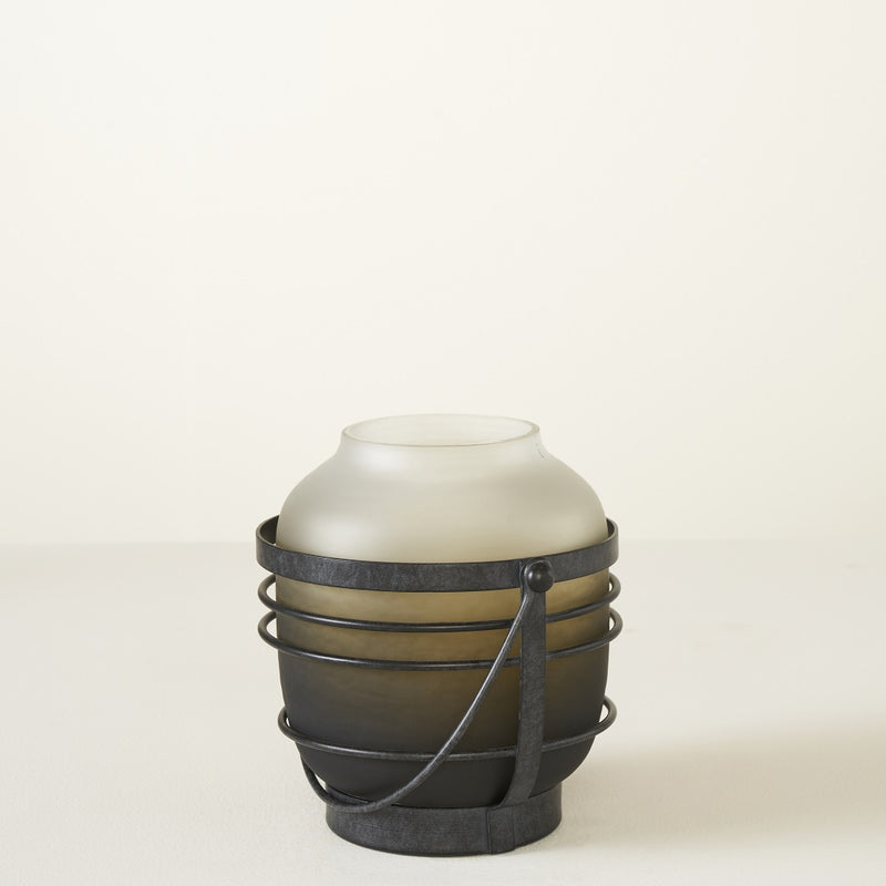 SHIMMER GLOW CANDLE HOLDER- SMALL