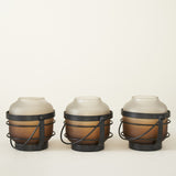 SHIMMERGLOW VOTIVE HOLDER- SET OF 3