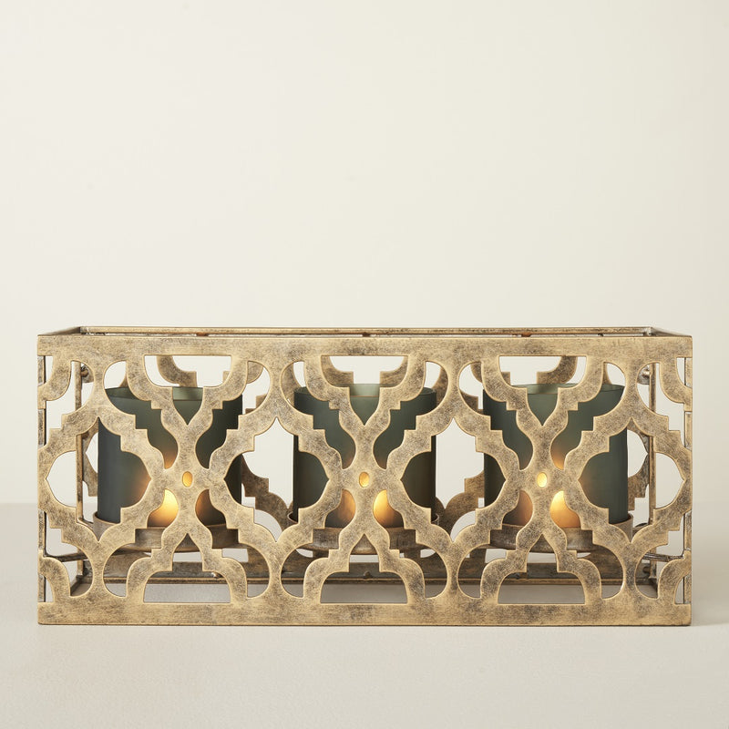 DIONYSUS 3 LIGHT CANDLE HOLDER
