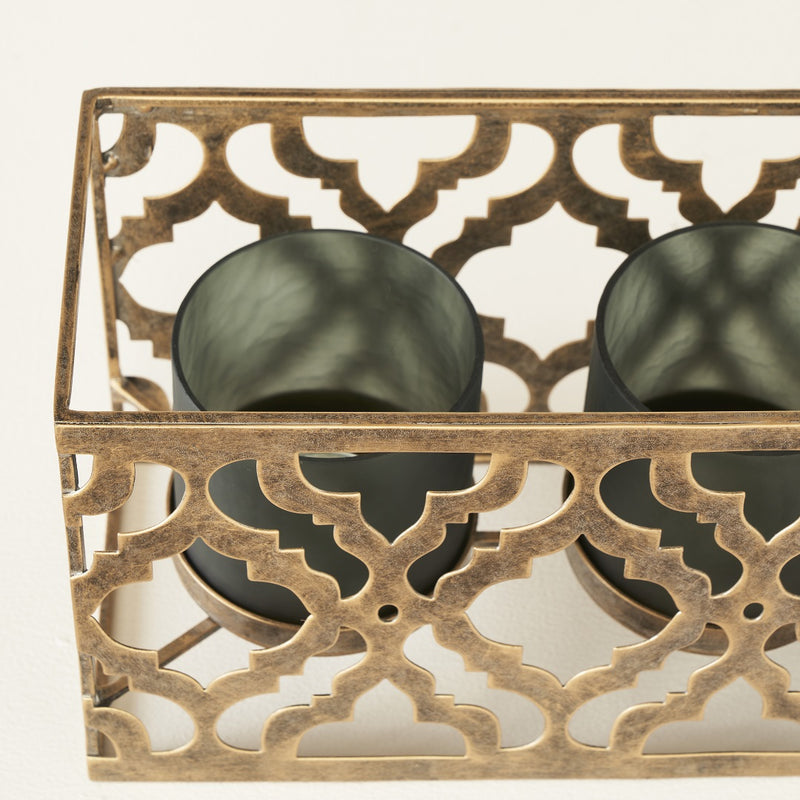 DIONYSUS 3 LIGHT CANDLE HOLDER