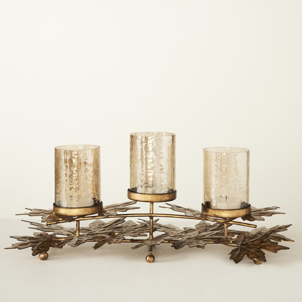CHLORIS 3 LIGHT CANDLE HOLDER