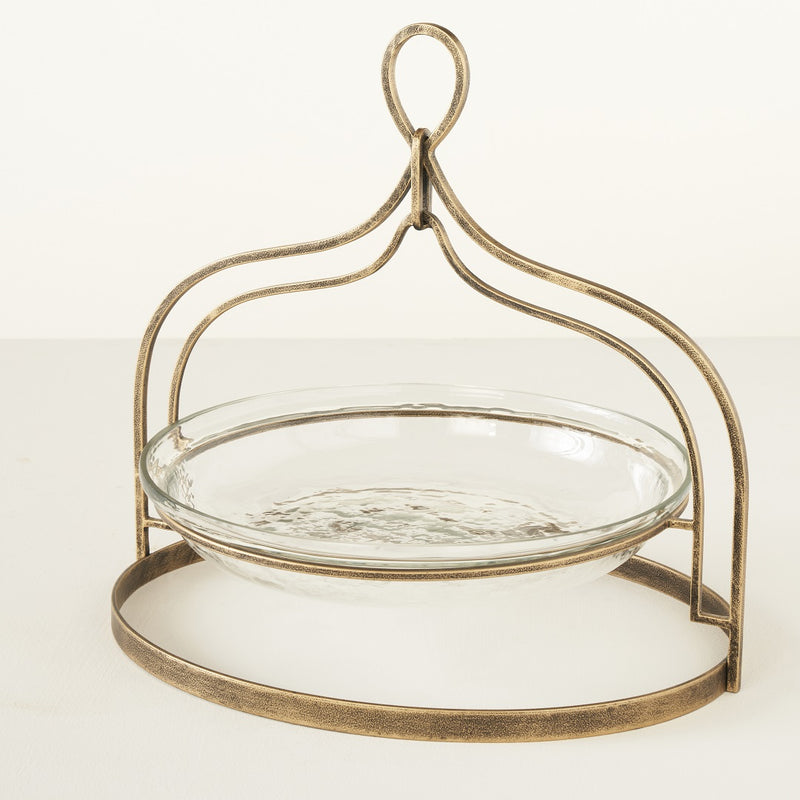 CORA CAKE PLATTER- SET OF 2