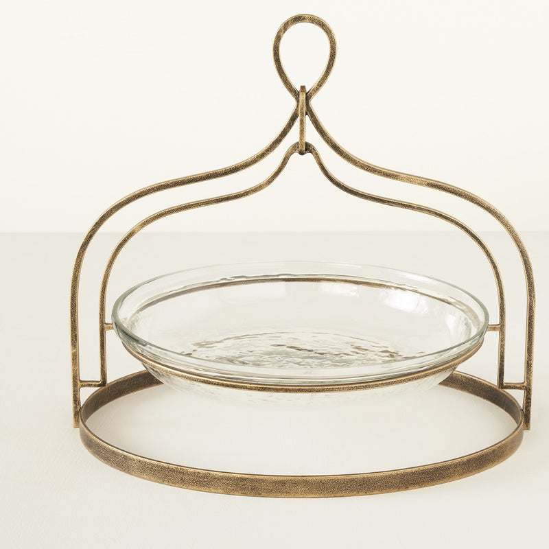 CORA CAKE PLATTER- SET OF 2