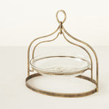 CORA CAKE PLATTER- SET OF 2