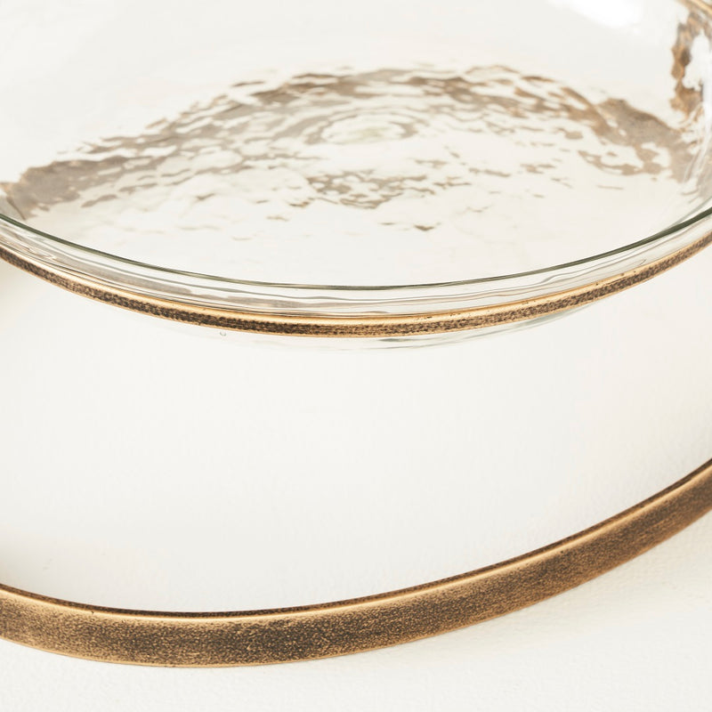 CORA CAKE PLATTER- SET OF 2