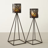 CAYDEN TABLE CANDLE HOLDER SET OF 2
