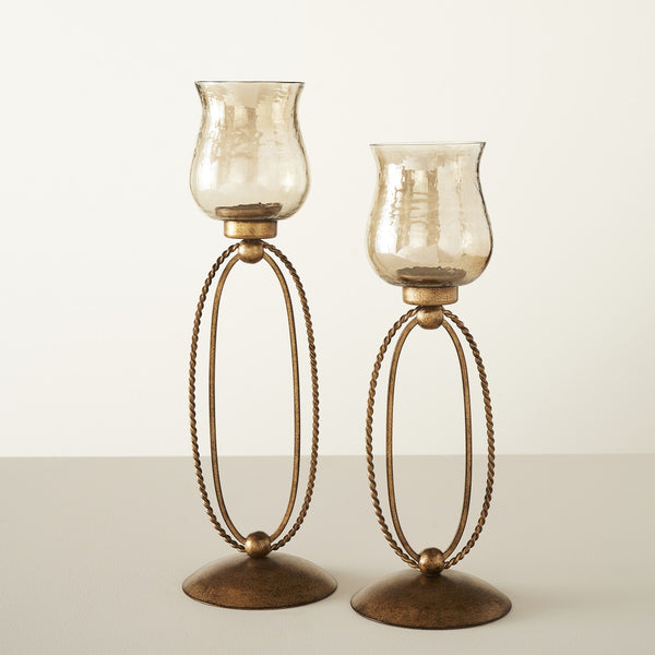 FLORENCE CANDLE HOLDER- SET OF 2