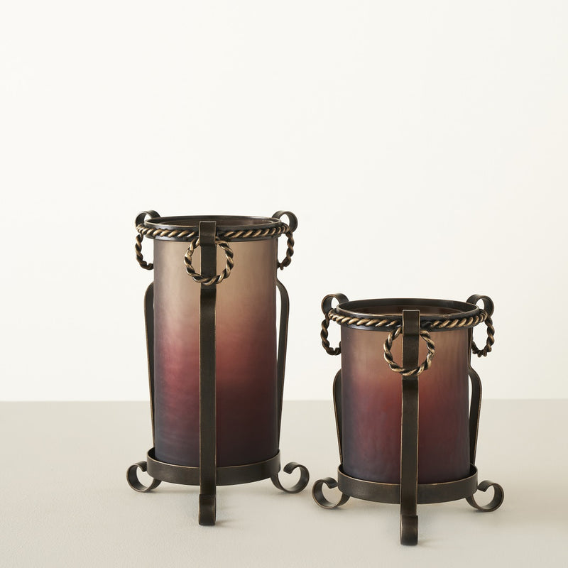 BRONTES FLORENCE TABLE HURRICANE - SET OF 2