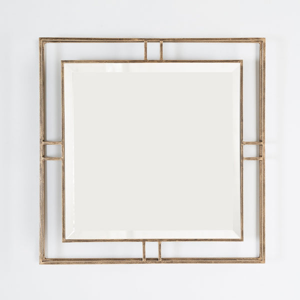 TROUSSE SQUARE MIRROR GOLD