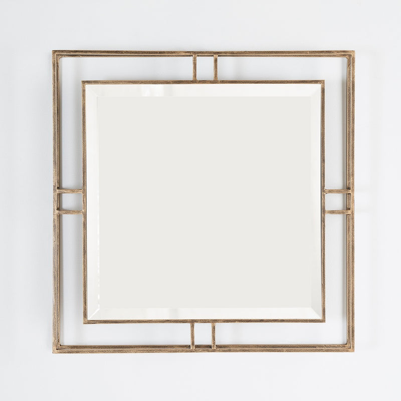 TROUSSE SQUARE MIRROR GOLD