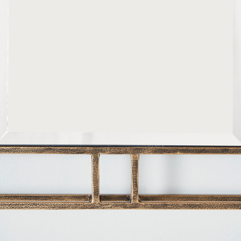 TROUSSE SQUARE MIRROR GOLD