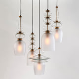 GALACTIC ARBANE 5 LIGHT CHANDELIER