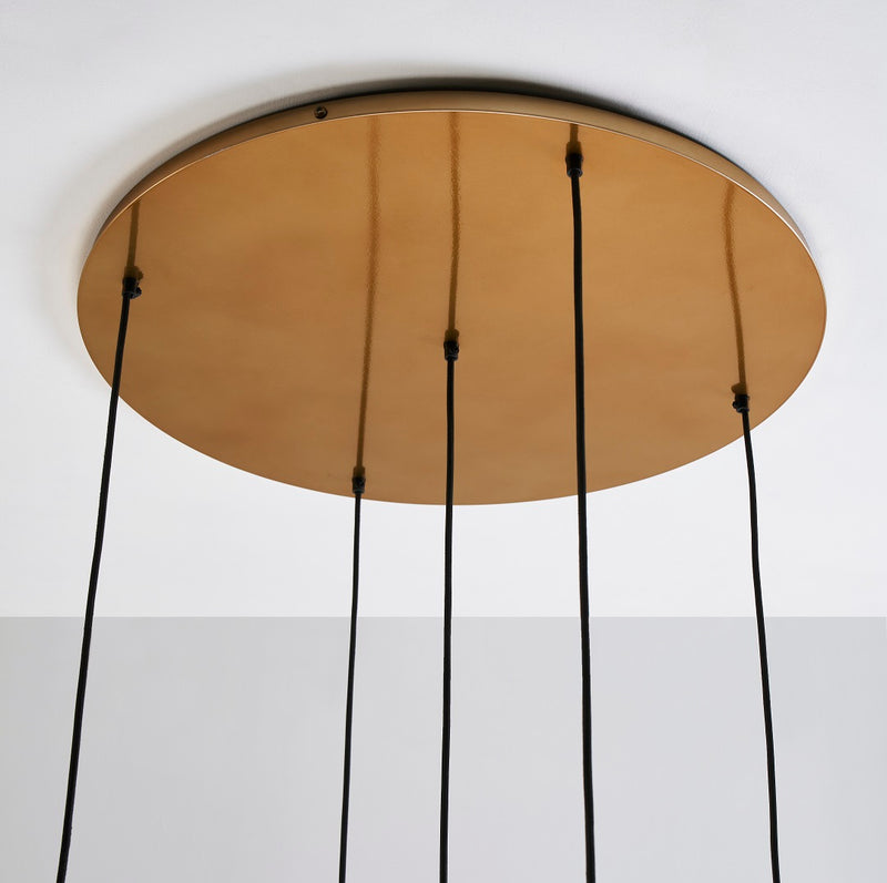 GALACTIC ARBANE 5 LIGHT CHANDELIER