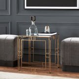 TROUSSE END TABLE