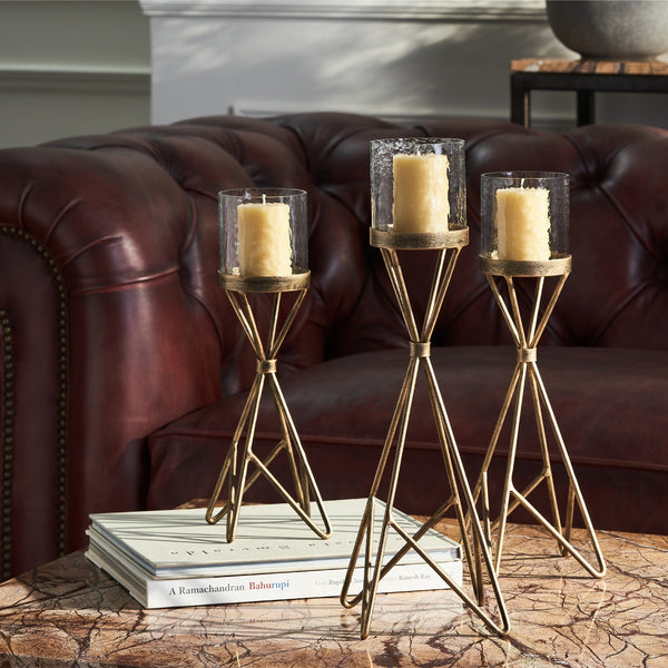 MAGMA PILLAR HOLDER SET OF 3