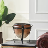 THALIA DECOR  BOWL OAKWOOD